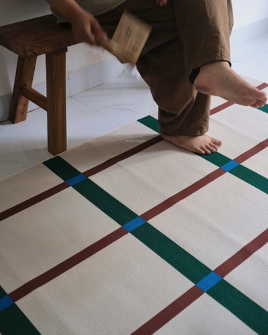 Thảm trải sàn - Kẻ caro