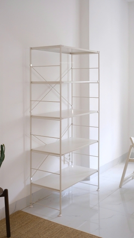 Kệ đứng full trắng