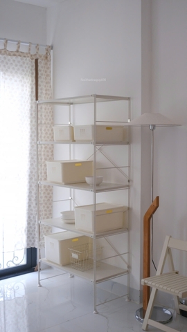 Kệ đứng full trắng