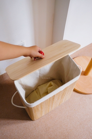 Giỏ đựng đồ giặt gấp gọn
