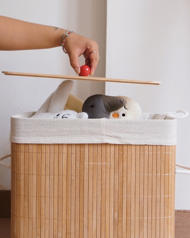 Giỏ đựng đồ giặt gấp gọn