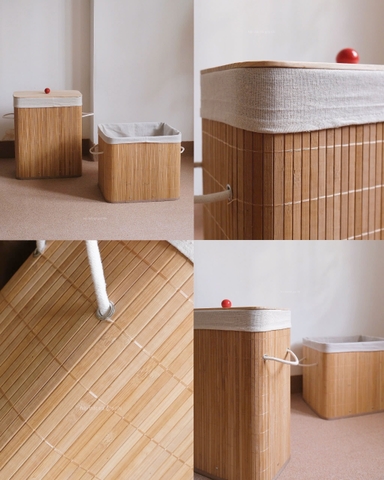 Giỏ đựng đồ giặt gấp gọn