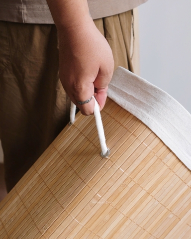 Giỏ đựng đồ giặt gấp gọn