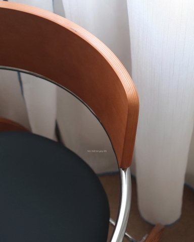 Ghế gỗ 08 kết hợp inox