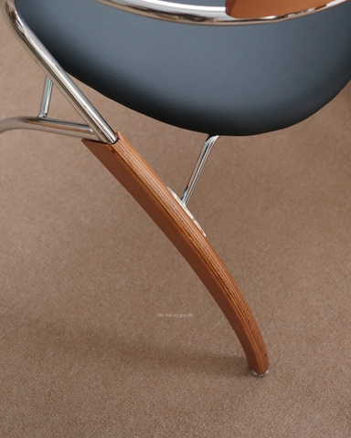 Ghế gỗ 08 kết hợp inox