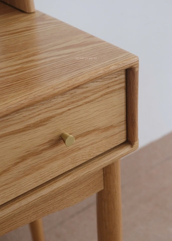 Bàn trang điểm gỗ sồi 01