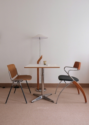 Ghế gỗ 08 kết hợp inox