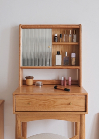 Bàn trang điểm gỗ sồi 01