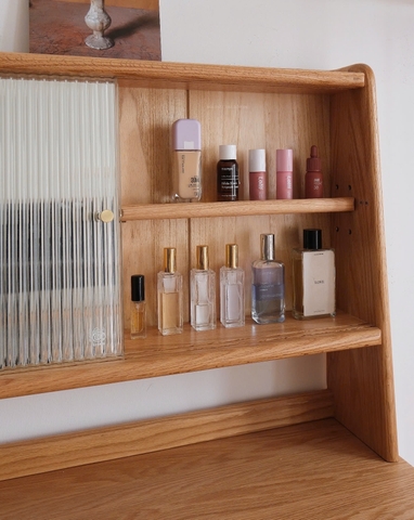 Bàn trang điểm gỗ sồi 01