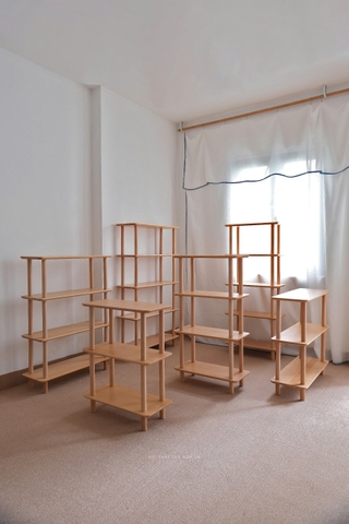 Kệ đứng 07 full gỗ