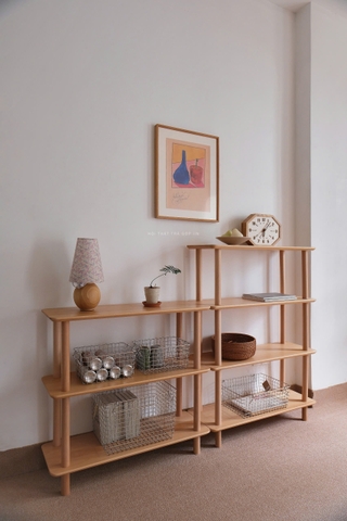 Kệ đứng 07 full gỗ