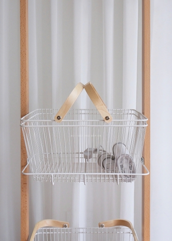 Rack 10 - giá treo lớn kèm giỏ