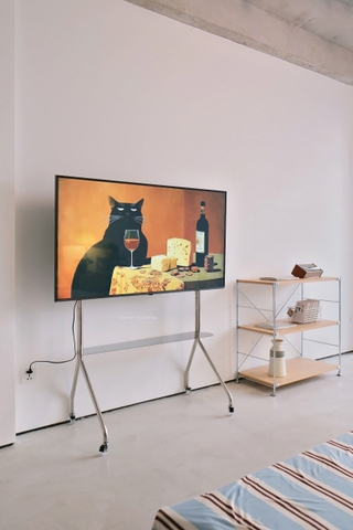 KỆ TV FULL INOX 02