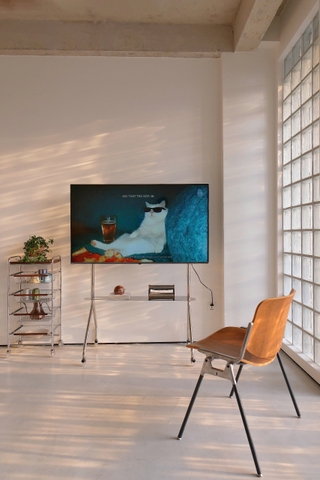 KỆ TV FULL INOX 02