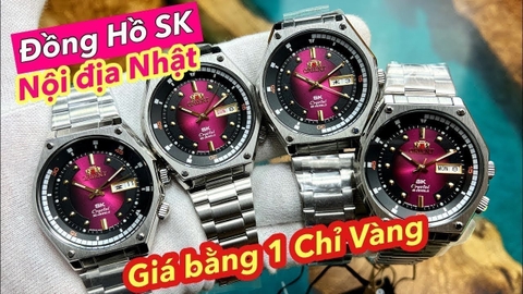 Đánh giá chi tiết đồng hồ Orient SK phiên bản Nội Địa Nhật Bản có gì hay..???