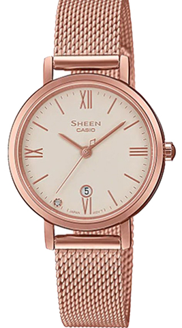 Đồng hồ nữ Casio SHE-4540CGM-4AUDF | size 28mm | Mã số 5566