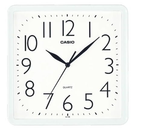 Đồng hồ treo tường casio IQ-06-7DF | Size 25cm | Mã số 6000