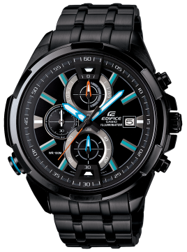 Casio Edifice EFR-536BK-1A2VDF | size 44mm | Mã số 5719
