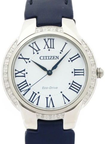 Đồng hồ nữ Citizen Eco-drive EM0091-11B |  size 30mm | Mã số 5694