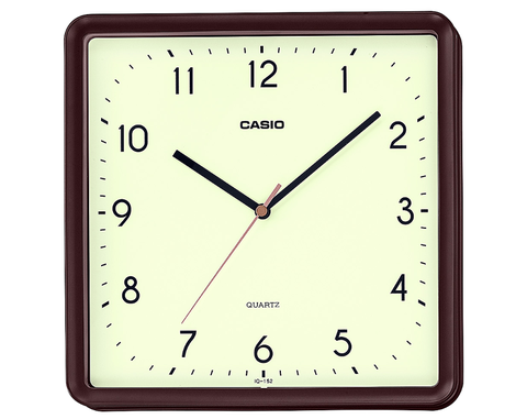 Đồng hồ treo tường casio IQ-152-5DF | Size 25x25cm | Mã số 6026