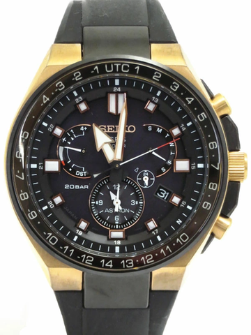 SEIKO ASTRON EXECUTIVE LINE GPS SOLAR BLACK DIAL SBXB170 (8X53-0BB0)