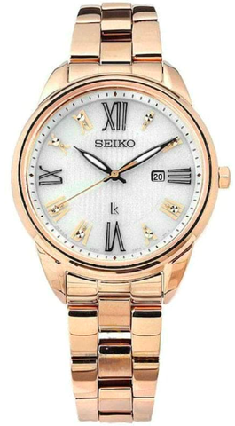 Đồng Hồ Nữ Seiko Lukia Solar SUT364J1 | Size 33mm