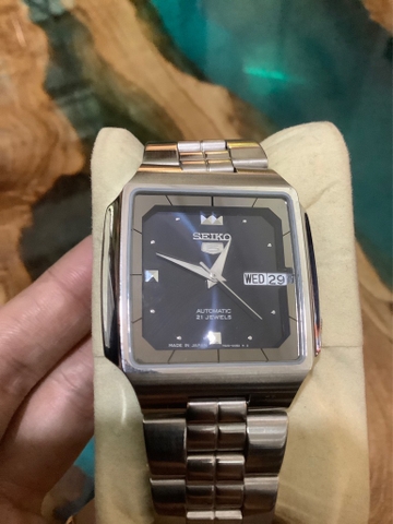 Mã số 20 : Đồng hồ Seiko 5 Cơ tự động mặt vuông