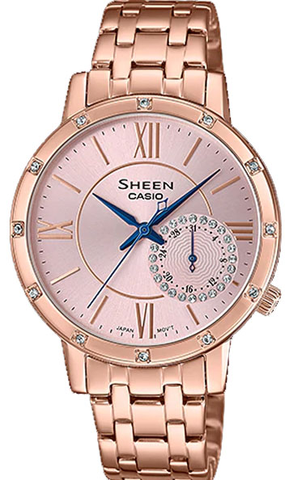 Mã số 2782: Đồng hồ nữ Casio Sheen SHE-3046PG-4AUDF | 32mm