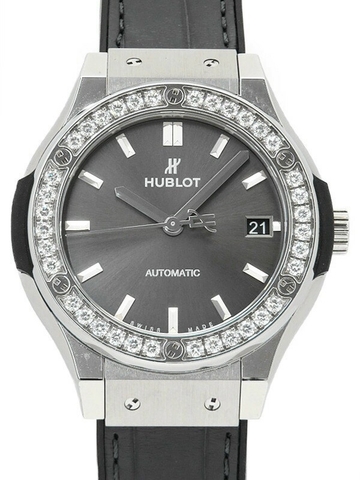 Hublot Classic Fusion Titanium Diamond 565.NX.7071.RX.1204 | Size 38mm