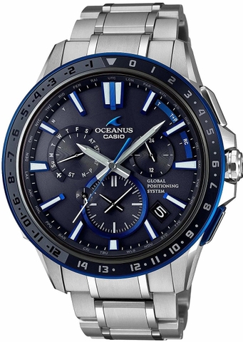 CASIO OCEANUS FULL METAL GPS HYBRID OCW-G1200-1AJF