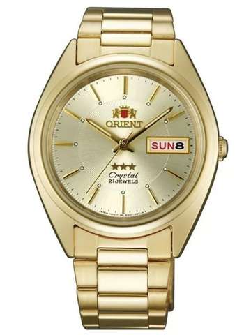 Orient 3 sao FAB00004C9 | Size 37mm | Mã số 6396