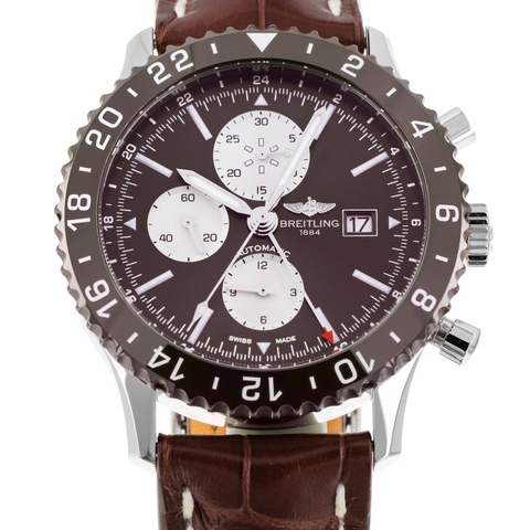 Breitling Y24310 Chronoliner Bronze GMT Chronograph Box Papers