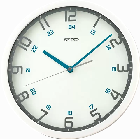 Đồng hồ treo tường Seiko QXA789W | size 31x3.9cm | Mã số 5280