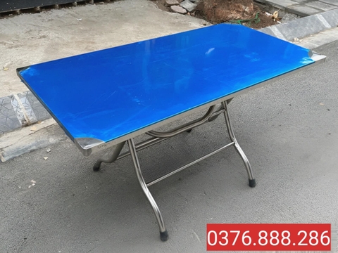 Bàn Xếp Inox Giá Rẻ - Gấp Gọn, Bền Đẹp, Giao Hàng Tận Nơi