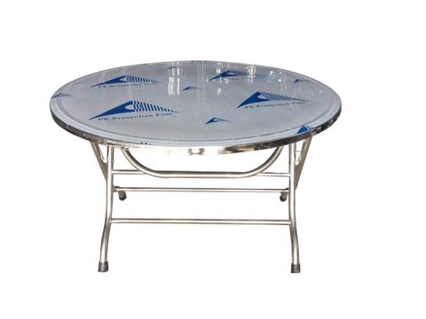 Bàn tròn inox 1m2