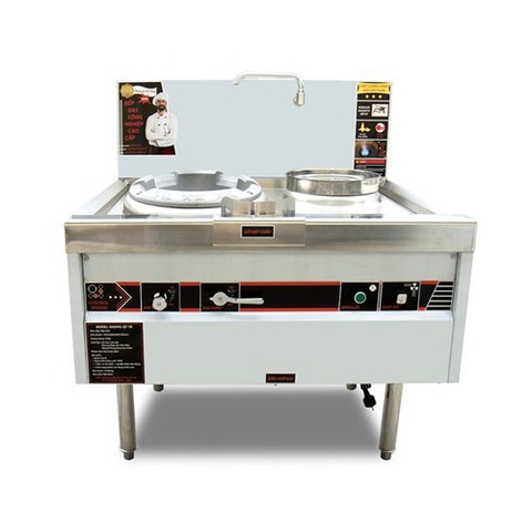 Bếp Á Đơn Họng Gang Có Quạt Và Bầu Nước