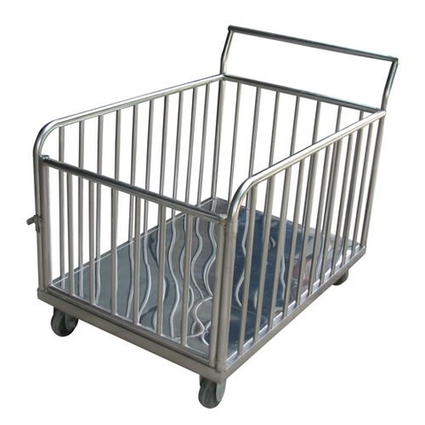 Xe Đẩy Đồ Vải Inox