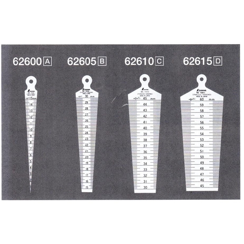 Thước nhọn đo khe 62600