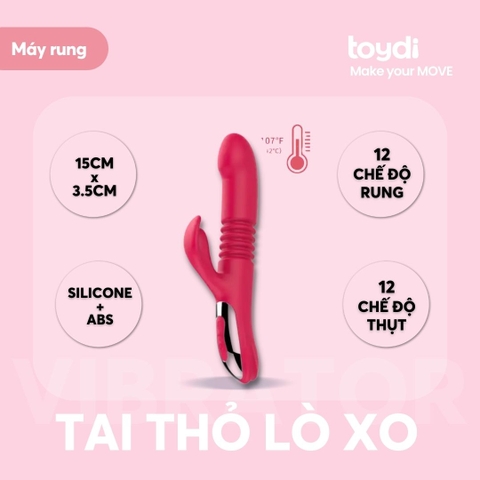 mô hình Tai thỏ lò xo