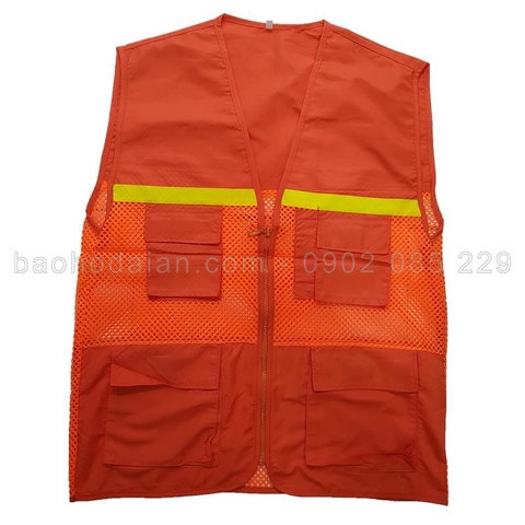 Áo ghile 4 túi vải gió cao cấp