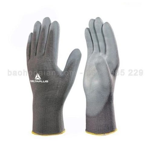 Găng tay phủ PU Deltaplus VE702PG