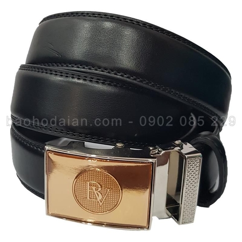 Dây lưng da bảo vệ mặt vàng