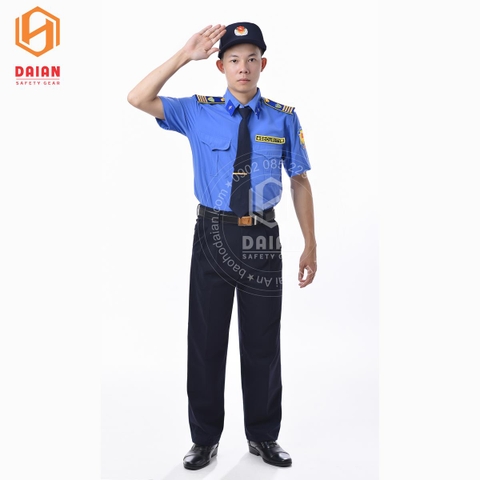 Đồng phục bảo vệ ngắn tay thông tư 08 BV01NT3-TT08