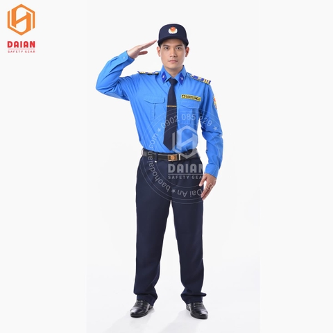 Đồng phục bảo vệ dài tay thông tư 08 BV05DT2-TT08
