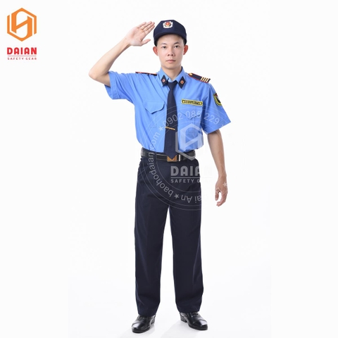 Đồng phục bảo vệ ngắn tay BV07NT3