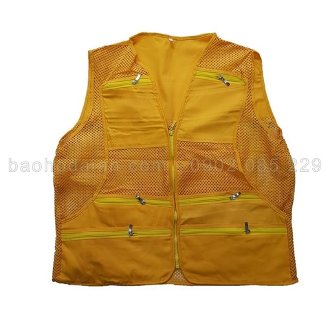 Áo ghile 8 túi 7 kéo