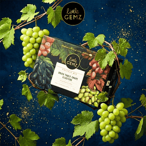 Nho khô nguyên cành Úc Little Gemz Sweet Globe Dried Table Grape Cluster 1kg