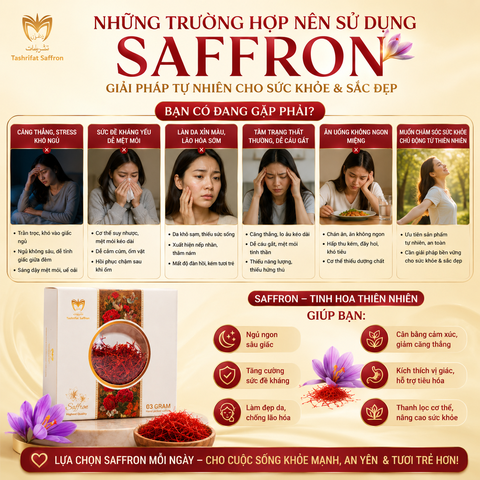 Nhụy hoa nghệ tây saffron premium negin 3g tây á