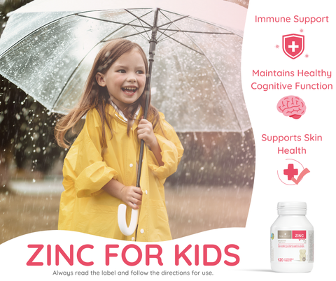 Bio Island ZinC 120 Chawable Tablets