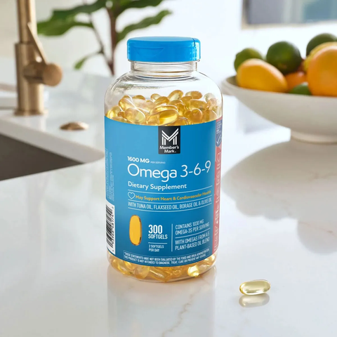 Viên Uống Dầu Cá Bổ Sung Omega 3-6-9 Member’s Mark Mẫu Mới 300 Viên